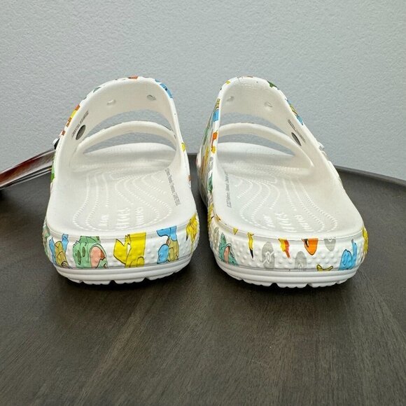 CrocsClassic Pokemon Sandal Water-Friendly White Multi Size 10 Men - Picture 7 of 14